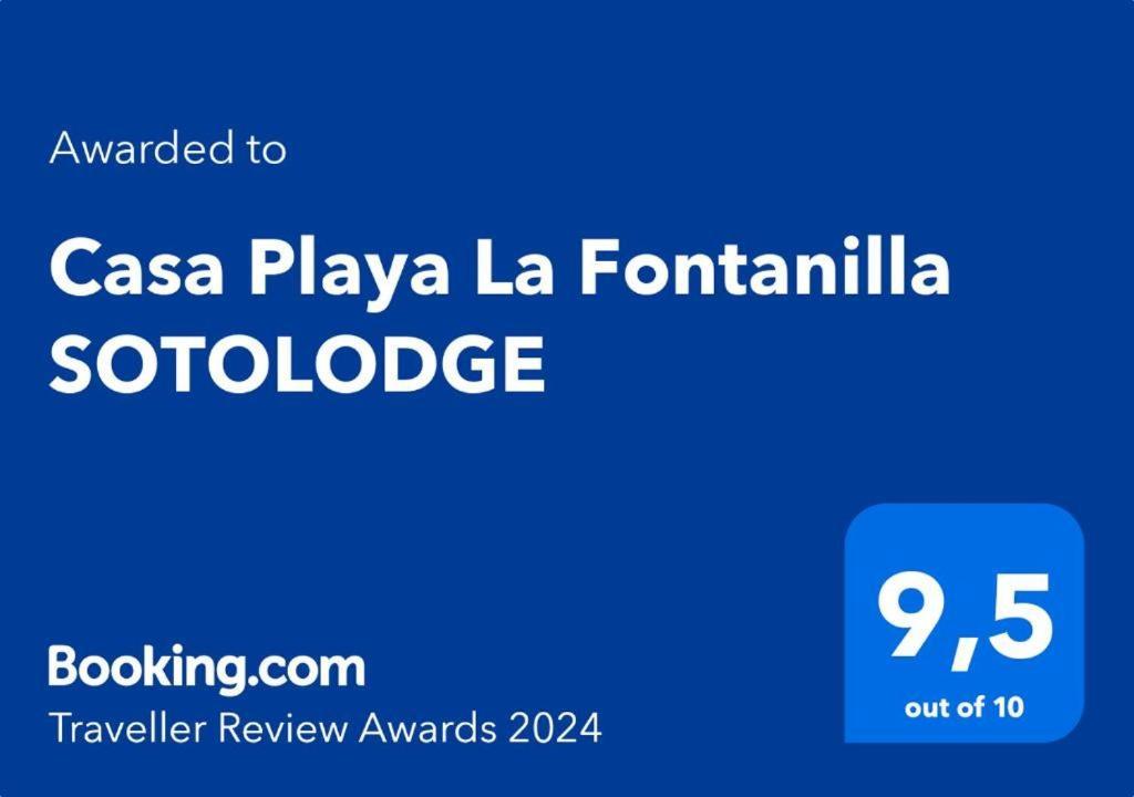 Casa Playa La Fontanilla Sotolodge كونيل ذي لا فرونتيرا المظهر الخارجي الصورة